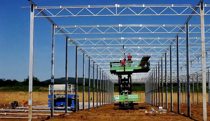 智能玻璃温室及荷兰模式番茄工厂的建造全过程